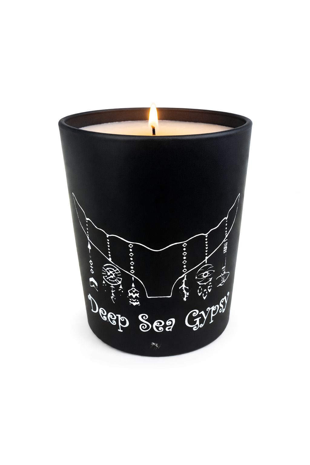 Lotion Candle Black Jar Enoki/Coastal